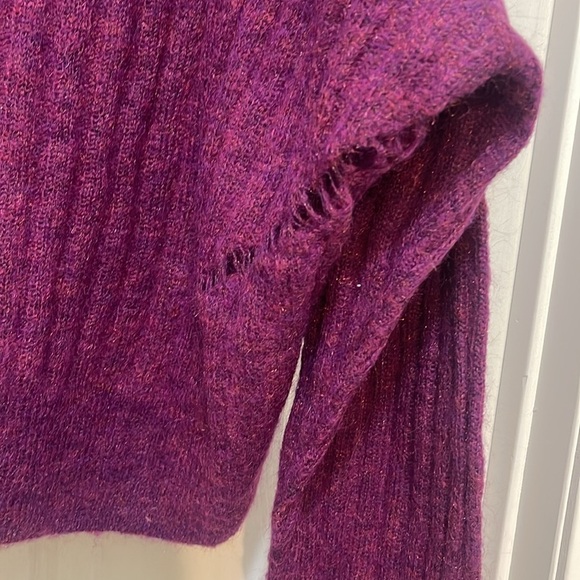 I R O Paris - Grunge, slouchy & distressed v-neck sweater - size - medium - Picture 9 of 9